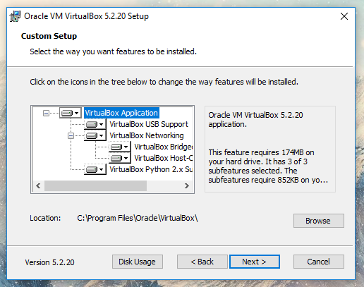 virtualbox