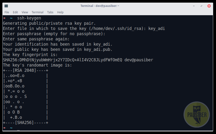 ssh-keygen